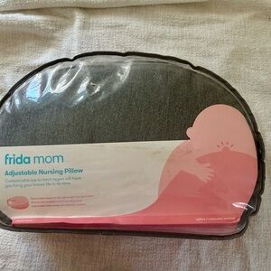 Frida Mom Adjustable Nursing Pillow with 2 reusable back warmers